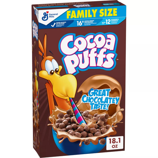 Cocoa Puffs Cereal 18.1oz (513grs)