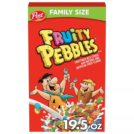 Fruity Pebbles Cereal 19.0z (538grs)