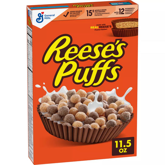 Reeses Puffs Cereal 11.5oz (326grs)