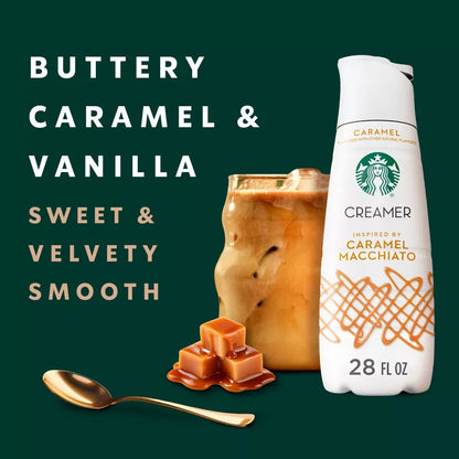 Starbucks Crema para Café Caramel Macchiato 828 ml