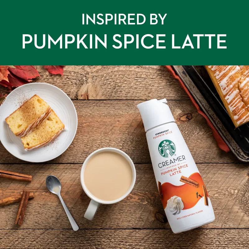 Starbucks Crema para Café Pumpkin Spice 828 ml