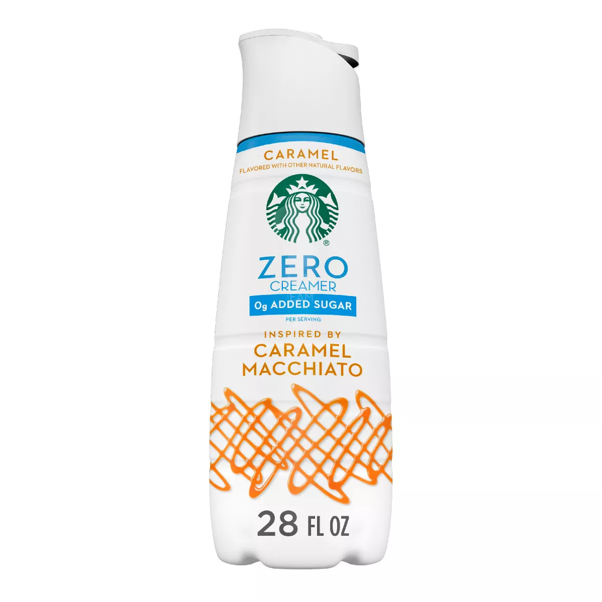 Starbucks Crema para Café Caramel Macchiato Sin Azúcar 828 ml