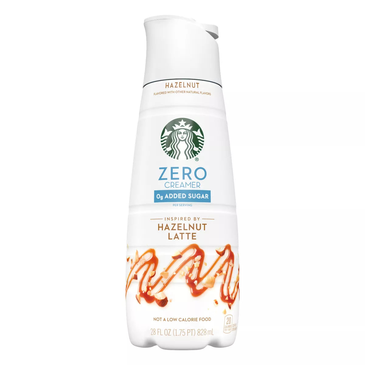 Starbucks Crema para Café Hazelnut Latte Sin Azúcar 828 ml