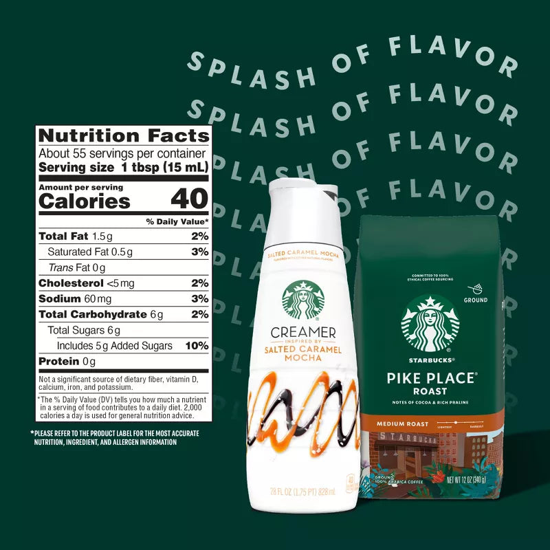 Starbucks Crema para Café Salted Caramel 828 ml