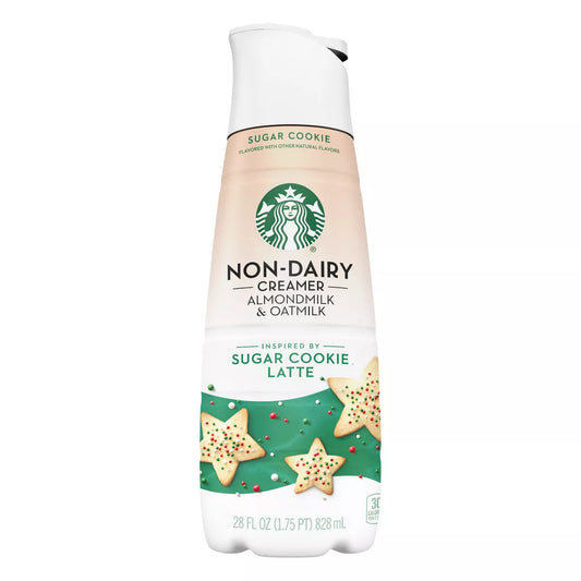 Starbucks Crema para Café Sin Lácteos Sabor Galleta de Azúcar 828 ml