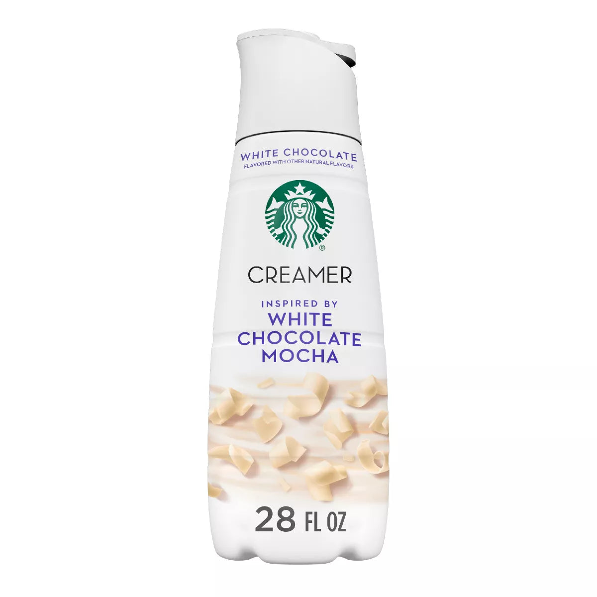 Starbucks Crema para Café Chocolate Mocha Blanco 828 ml