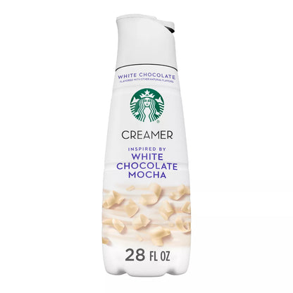 Starbucks Crema para Café Chocolate Mocha Blanco 828 ml